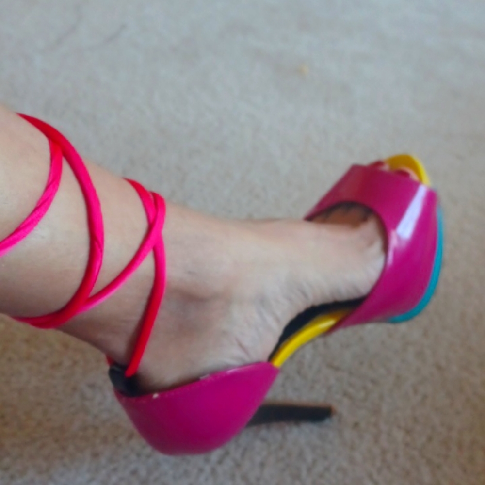 Open toe heels  sandals